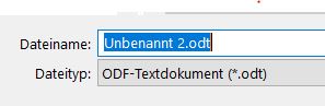 Der untere Teil des Dialogs!