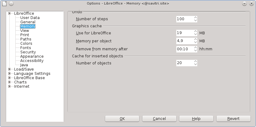 options / memory