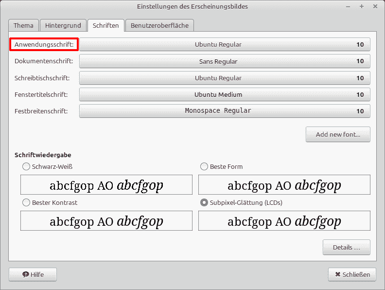 SchriftenEinstellenLinuxmint.png