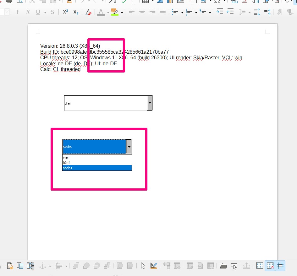Unter Windows 11 - ok - so soll es sein !