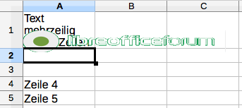 bei mehrzeiligem Text über der Grafik verschiebt sich diese über den Text
