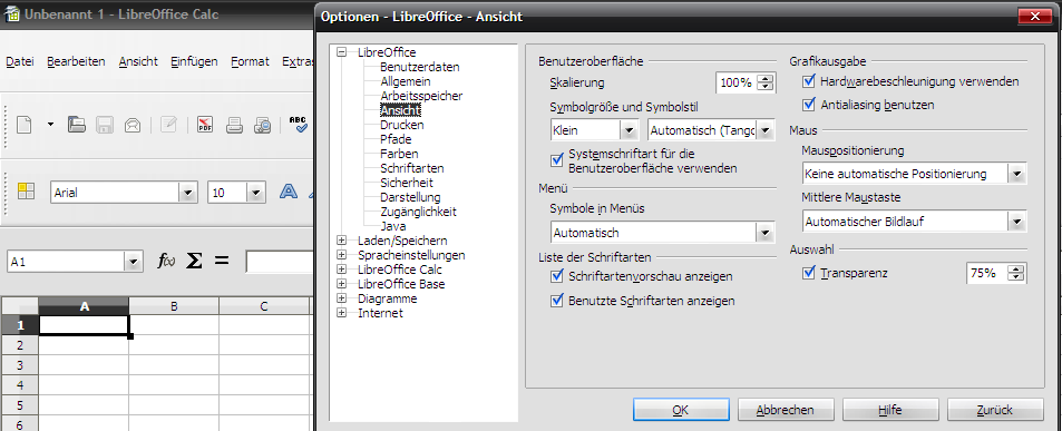 SymbolleisteHoch