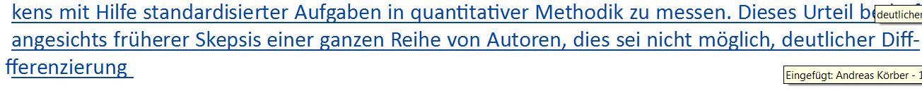 Auszug aus Text