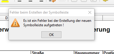 Makro - Fehlermeldung 1