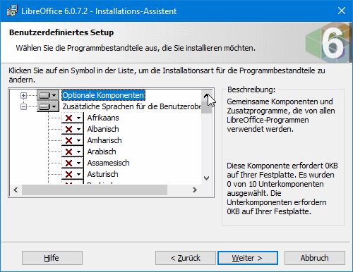 2018-10-25 07_45_05-LibreOffice 6.0.7.2 - Installations-Assistent.gif