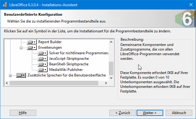 2019-08-21 09_39_18-LibreOffice 6.3.0.4 - Installations-Assistent.gif